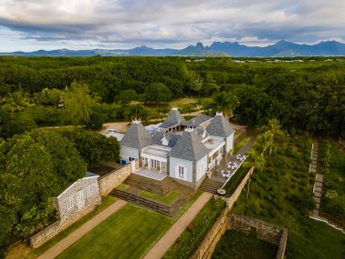 Mauritius Nisan 2022, Chateau Mon Desir Mauritius İHA ile yukarıdan