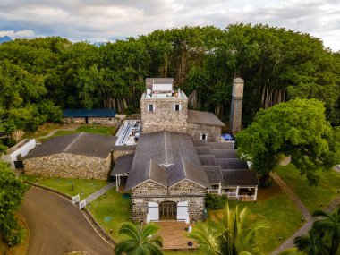 Mauritius Nisan 2022, Chateau Mon Desir Mauritius İHA ile yukarıdan