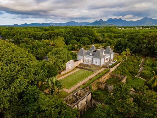 Mauritius Nisan 2022, Chateau Mon Desir Mauritius İHA ile yukarıdan