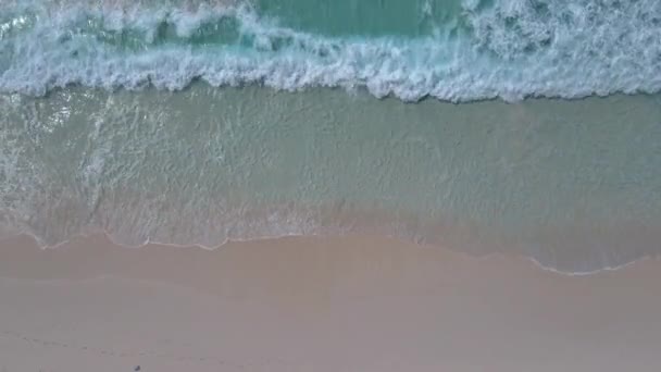 Anse Source dArgent beach, La Digue Island, Seyshelles, Drone aerial view of La Digue Seychelles bird eye view — Stock Video