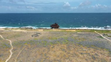 Klein Curacao, Translation Small Curacao Island famous for daytrips and snorkling tours on the white beaches and blue clear ocean, Klein Curacao Island in the Caribbean sea