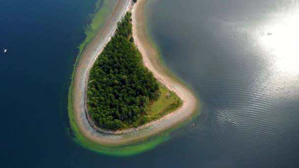 Vancouver Island, Rebecca Spit Marine Provincial Park en Quadra Island por Vancouver Island British Colombia Canada — Vídeo de stock
