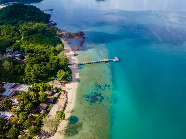 Luftaufnahme Der Insel Naka Der Nähe Von Phuket Thailand Einer — Stockfoto