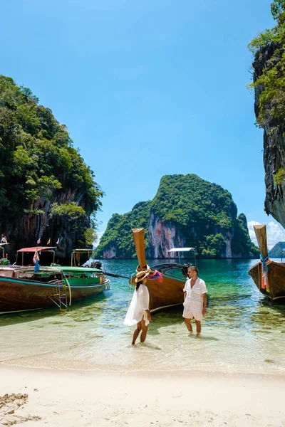 Koh Lao Lading Der Nähe Von Koh Hong Krabi Thailand — Stockfoto