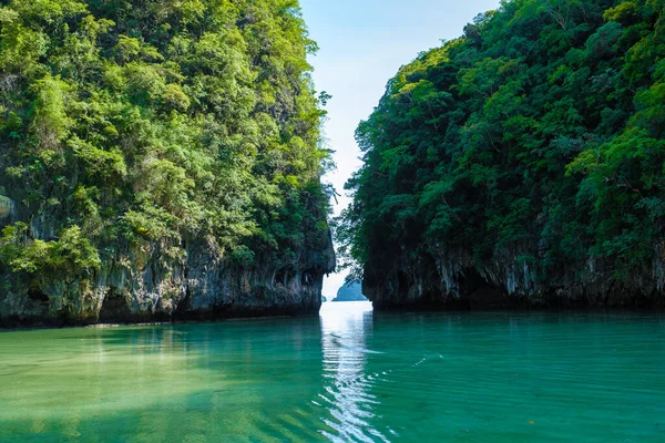 Koh Hong Lagoon Krabi Thailand Die Insel Koh Hong Ist — Stockfoto