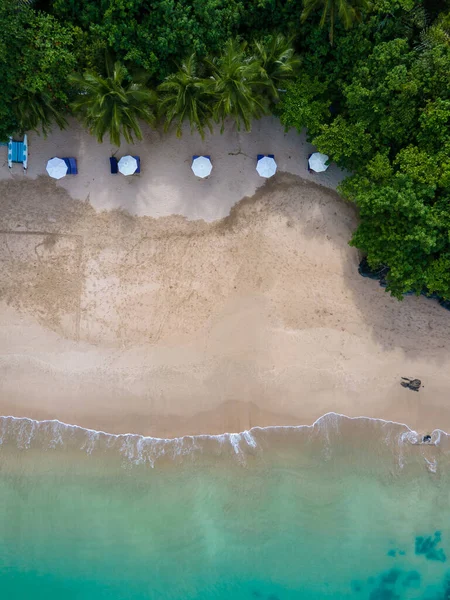 Lanta Krabi Thailand Tropischer Weißer Strand Auf Koh Lanta Thailand — Stockfoto