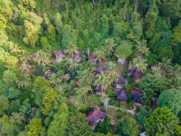 Railay Strand Krabi Thailand Tropisch Strand Van Met Backpacker Bamboe — Stockfoto