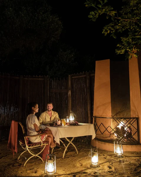 Südafrika Kwazulu Natal Eine Luxuriöse Safari Lodge Busch Eines Wildreservats — Stockfoto