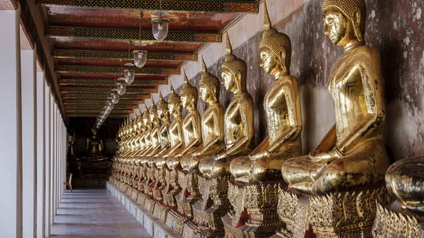 Bangkok Tailândia Wat Suthat Thepwararam Ratchaworahawihan Templo Cidade Velha Bangkok — Fotografia de Stock