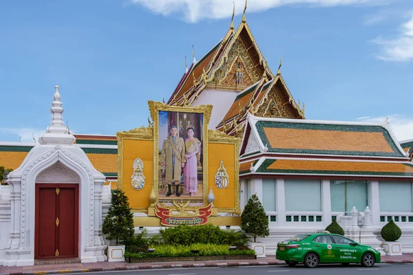 Bangkok Thailand July 2022 Wat Suthat Thepwararam Ratchaworahawihan Temple Old — Stockfoto