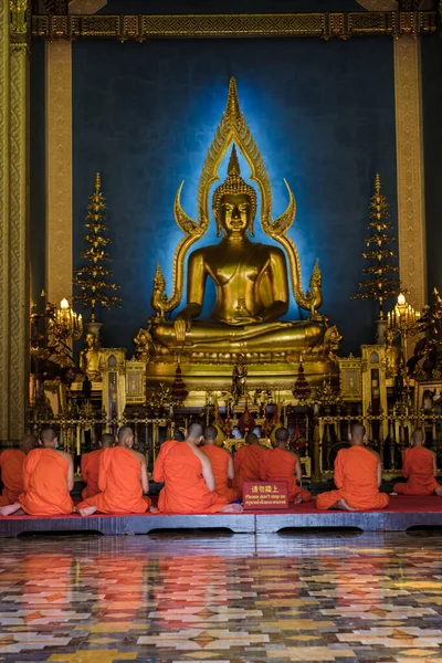 Wat Benchamabophit Temple Bangkok Thailand Marble Temple Bangkok Thai Buddhist — Stock Photo, Image