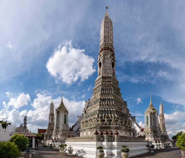 Wat Arun Temple Bangkok Thailand Temple Dawn Buddhist Temple Alongside — Φωτογραφία Αρχείου