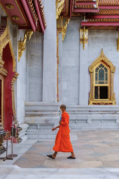 Wat Benchamabophit Temple Bangkok Thailand July 2022 Marble Temple Bangkok — ストック写真