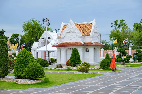 Wat Benchamabophit Temple Bangkok Thailand July 2022 Marble Temple Bangkok — Foto de Stock