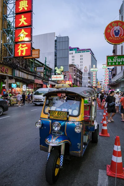 Bangkok Thailand July 2022 Traffic Rush Hour City Dusk Evening — 스톡 사진