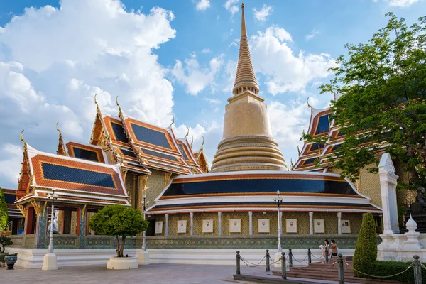 Wat Ratchabophit Temple Bangkok Thailand Beautiful Temple Golden Pagoda Bangkok — Φωτογραφία Αρχείου