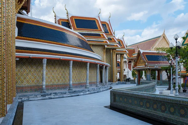 Wat Ratchabophit Temple Bangkok Thailand Beautiful Temple Golden Pagoda Bangkok — Stock Photo, Image
