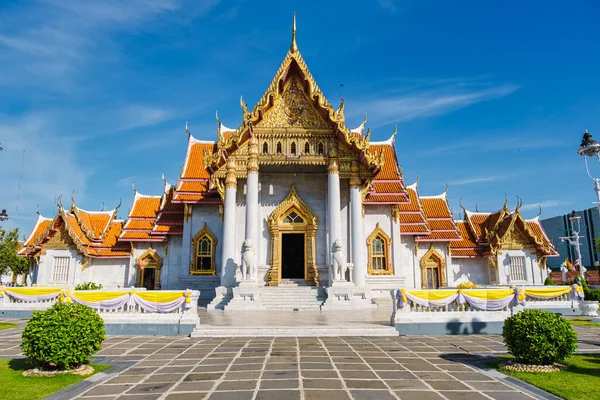 Wat Benchamabophit Temple Bangkok Thailand Marble Temple Bangkok Beautiful Buddhist — Φωτογραφία Αρχείου