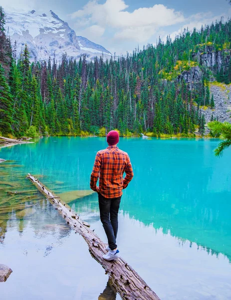 Joffre Lakes British Colombia Whistler Canada Colorful Lake Joffre Lakes — Foto Stock