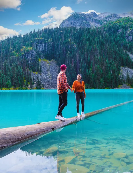 Joffre Lakes British Colombia Whistler Canada Colorful Lake Joffre Lakes —  Fotos de Stock