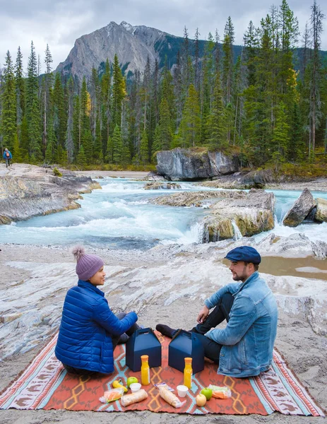 Emerald Lake Yoho National Park Canada British Colombia Beautiful Lake — Fotografia de Stock