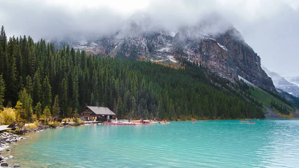 Lake Louise Banff National Park Lake Canadian Rocky Mountains — Stock Fotó