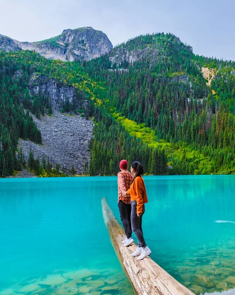 Озера Жоффре Британская Колумбия Whistler Канада Красочное Озеро Жоффре Озеро — стоковое фото