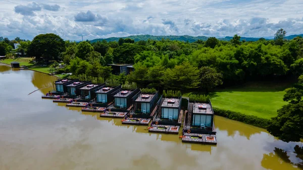 Kanchanaburi Thailand August 2022 Cross River Kwai Resort Luxury Resort — Foto de Stock