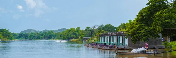 Kanchanaburi Thailand August 2022 Cross River Kwai Resort Luxury Resort — стоковое фото