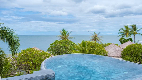 Huahin Thailand Aleenta Huahin度假胜地 泰国海滩上的一个豪华度假胜地 有豪华别墅和游泳池 — 图库照片