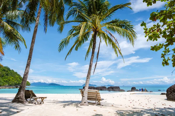 Koh Kham Trat Tailandia Vista Aérea Isla Tropical Cerca Koh — Foto de Stock