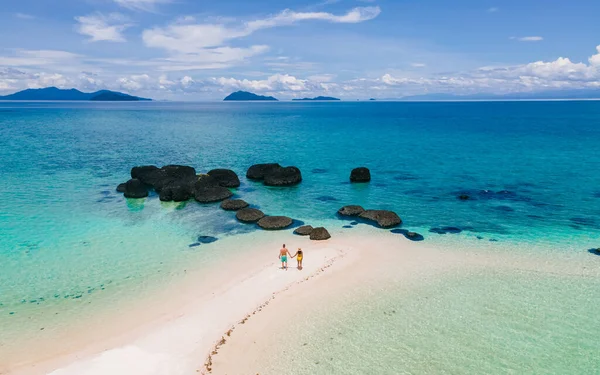 Koh Kham Trat Thailand Luftaufnahme Der Tropischen Insel Nahe Koh — Stockfoto