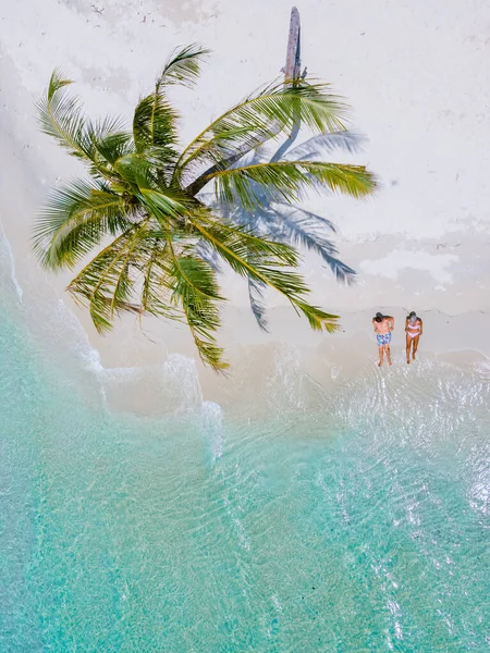 Koh Kood Tayland Adasında Palmiye Ağaçları Olan Tropik Bir Sahil — Stok fotoğraf