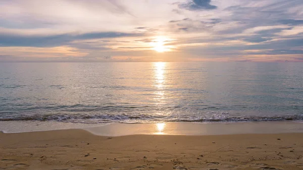 Zonsondergang Het Tropische Strand Van Koh Kood Tropisch Eiland Provincie — Stockfoto