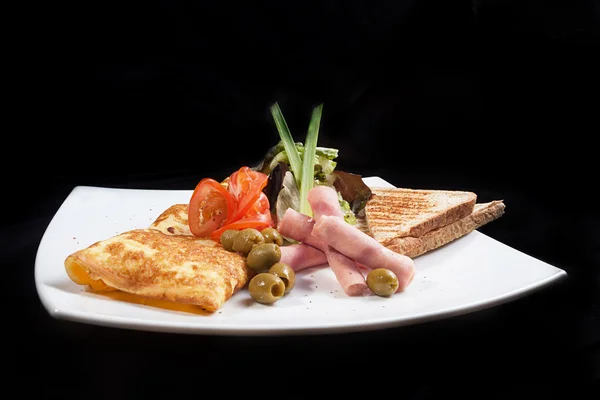 pastırmalı omlet