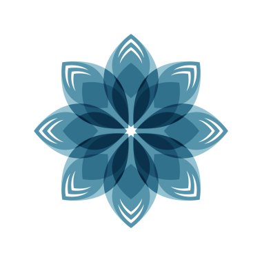 çiçek. mavi. inwrought