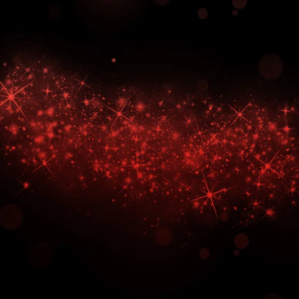 Золотые сверкающие звезды пыль след — стоковое фото