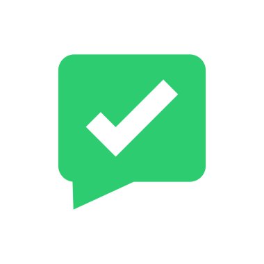 Konuşma baloncuğu simgesinde işaretle