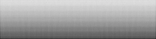 Square Halftone Effect Background Black White Colors — ストックベクタ