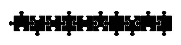 Puzzle Icon Symbol Simple Design — Stock Vector