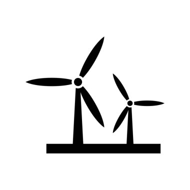 Yel değirmenlerinin simgesi. Yenilenebilir enerji