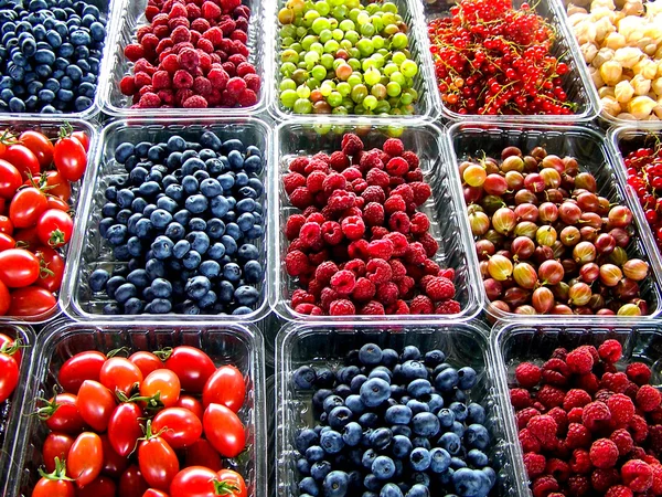 Frutta rossa Fotografia Stock