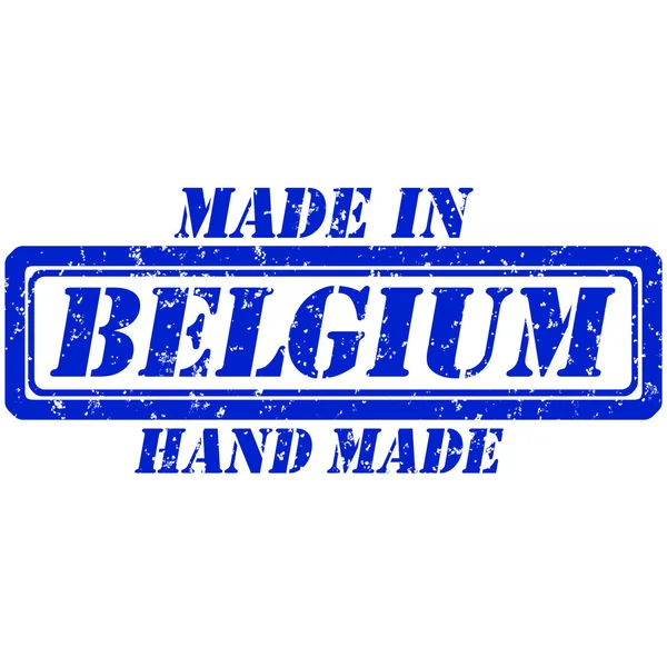 Belgio fatto a mano Vettoriale Stock