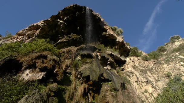 Små vattenfall — Stockvideo