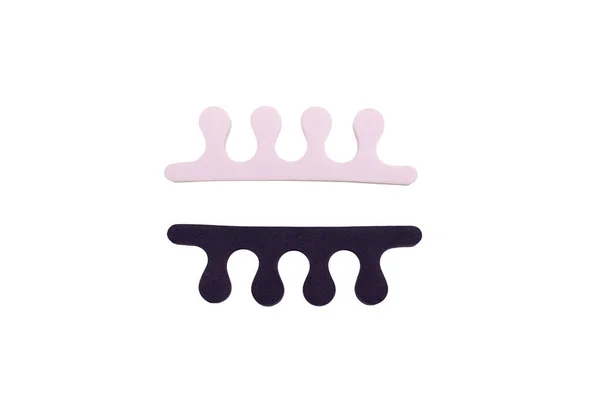 Toe Separators Isolate White Background — Fotografia de Stock