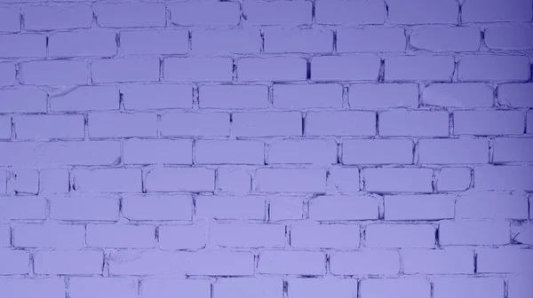 Brick Wall Color Year 2022 Very Peri — Stock Photo, Image