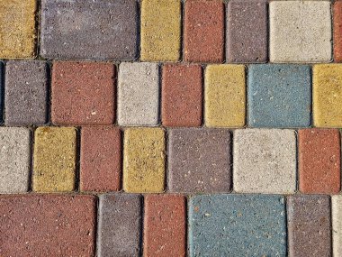 renkli beton döşeme döşeme dokusu yakın çekim