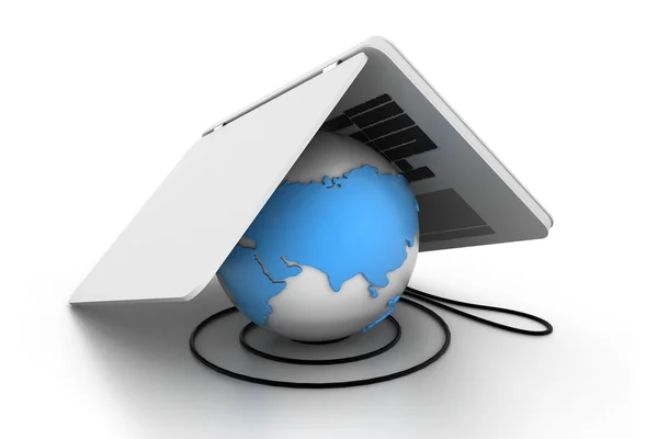 Global internet network — Stock Photo, Image