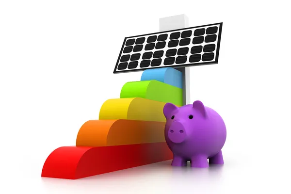 Solar energy concept — Stock Photo, Image