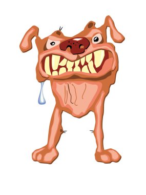 çok vahşi köpek growls